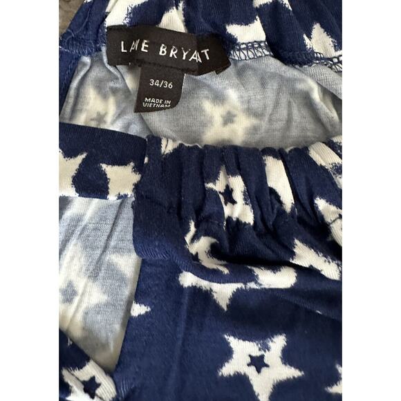 Lane Bryant Halter Fit & Flare Patriotic Stars Ruffle Dress 3XL see descr. - Picture 9 of 11